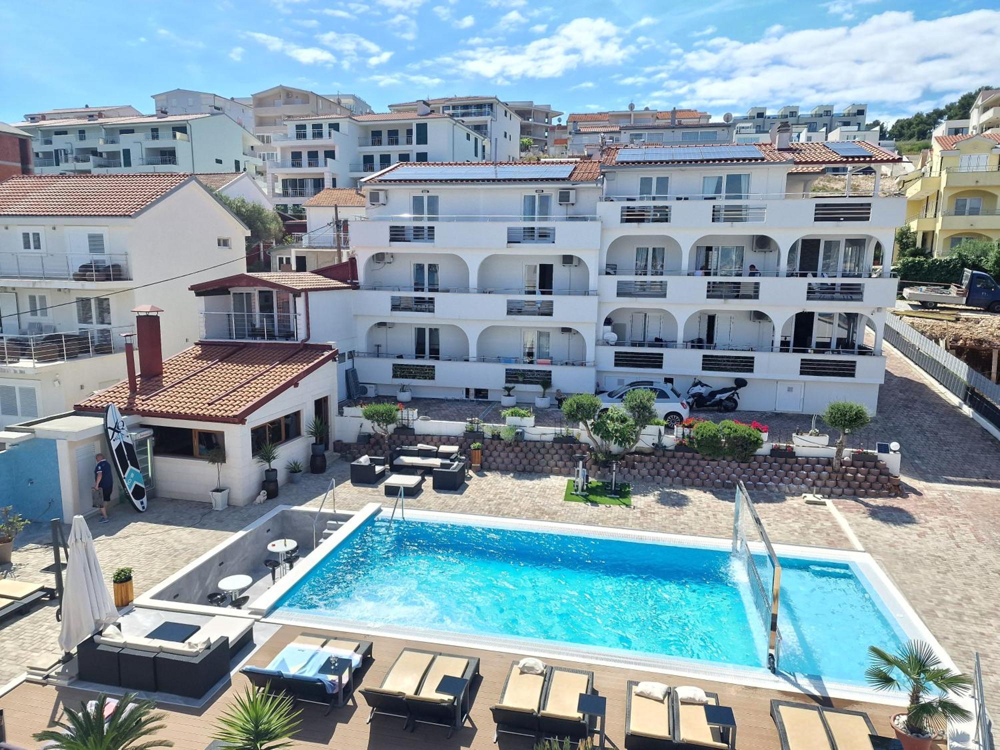 Apartments Silva With A View Of Sea Trogir Exterior foto